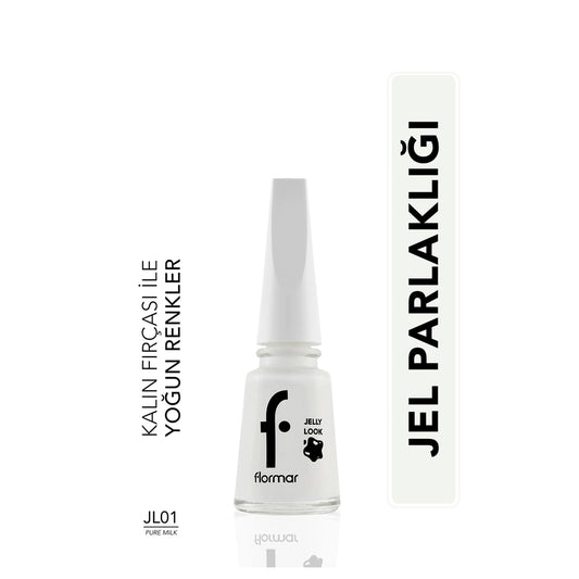 Flormar Jelly Look Intensely Pigmented and Gel Appearance Nail Polish