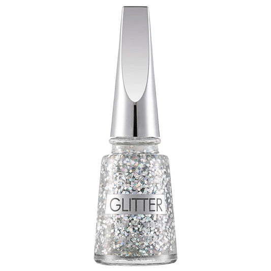 Flormar Glitter Translucent Glitter Nail Polish GL40 Golden Orchid