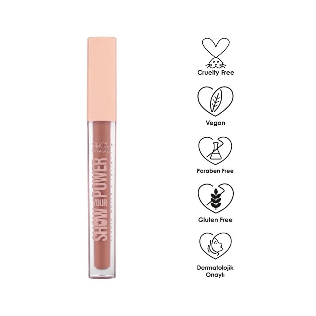Show by Pastel Show Your Power Liquid Matte Lipstick