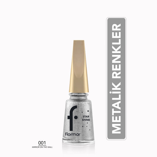 Flormar Star Shine Intensely Pigmented and Metallic Look Nail Polish