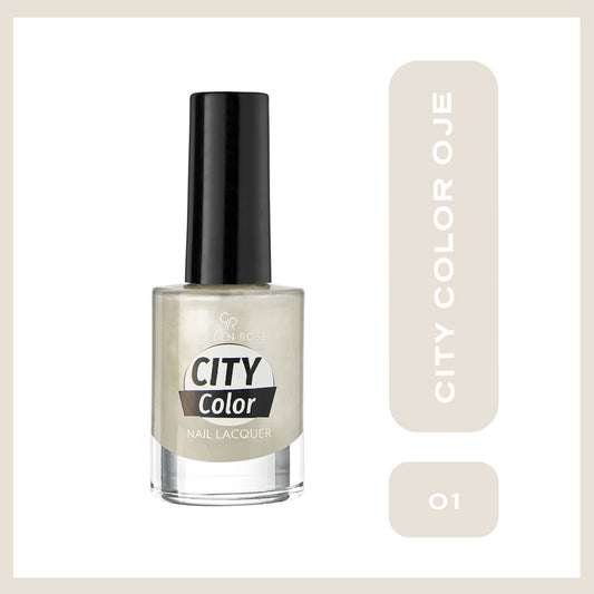 Golden Rose City Color Nail Lacquer Nail Polish