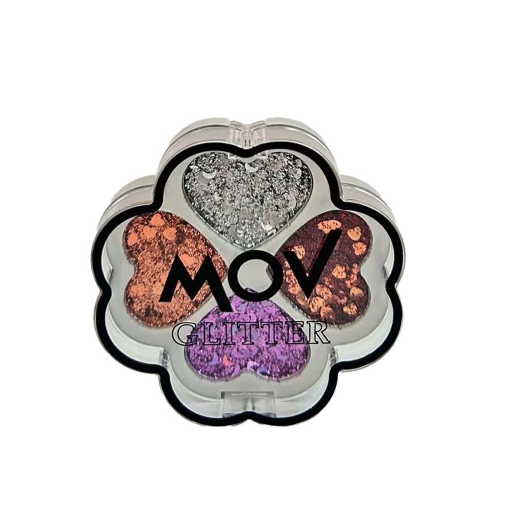Mov Glitter Clover Eyeshadow Palette