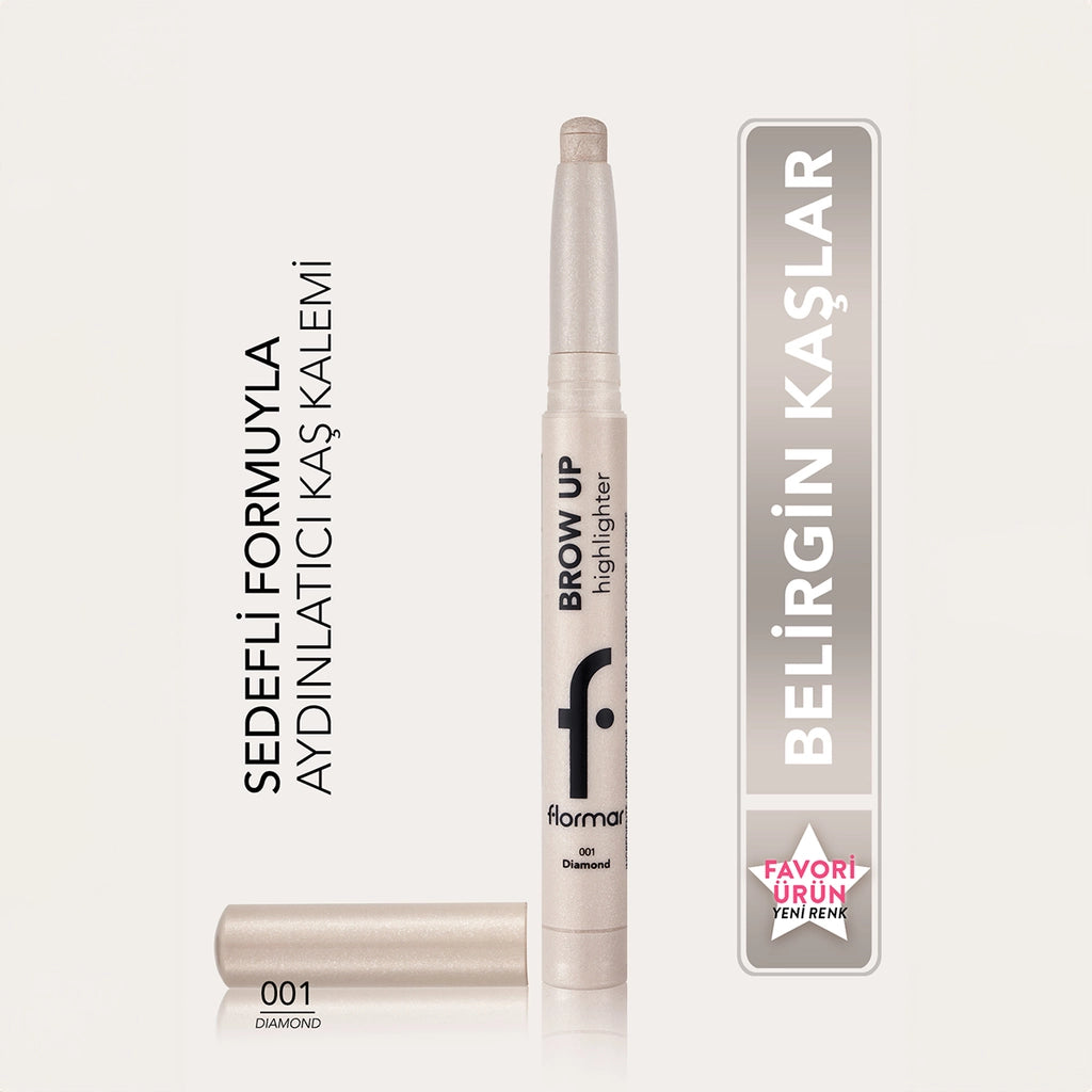 Flormar Brow Up Soft Texture & Intense Shine Lift Under-Brow Lightening Pen