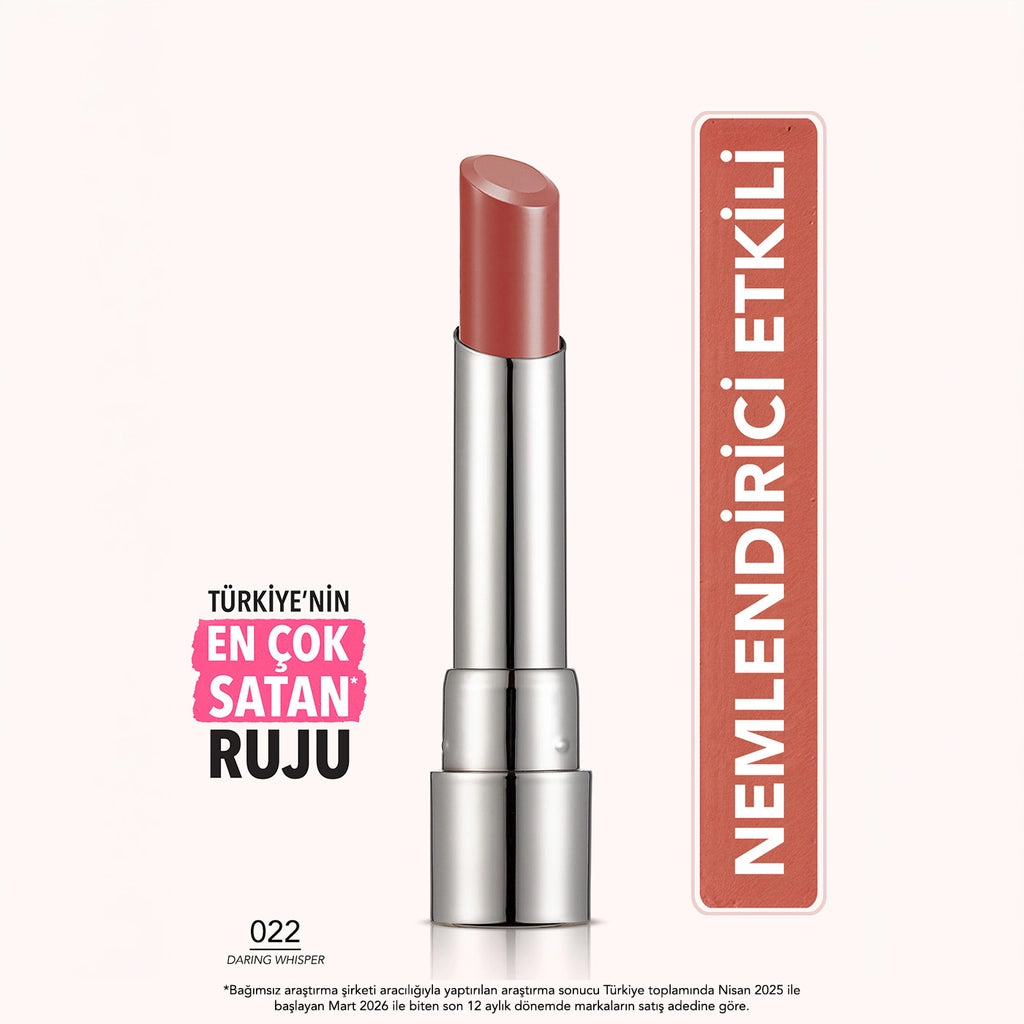Flormar Sheer Up Moisturizing Effect Semi-Transparent Lipstick