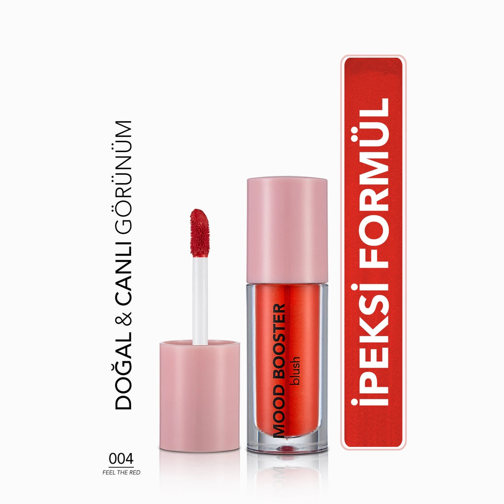 Flormar Mood Booster Natural Shimmering Blush That Gives Intense Color