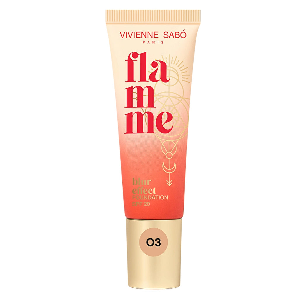 Vivienne Sabo Flamme Blur Effect Foundation SPF 20 - Medium Coverage & Radiant Satin Finish