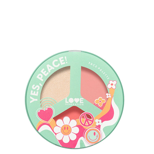 Love Generation Face Palette Yes, Peace! - Multi-Use Face Palette