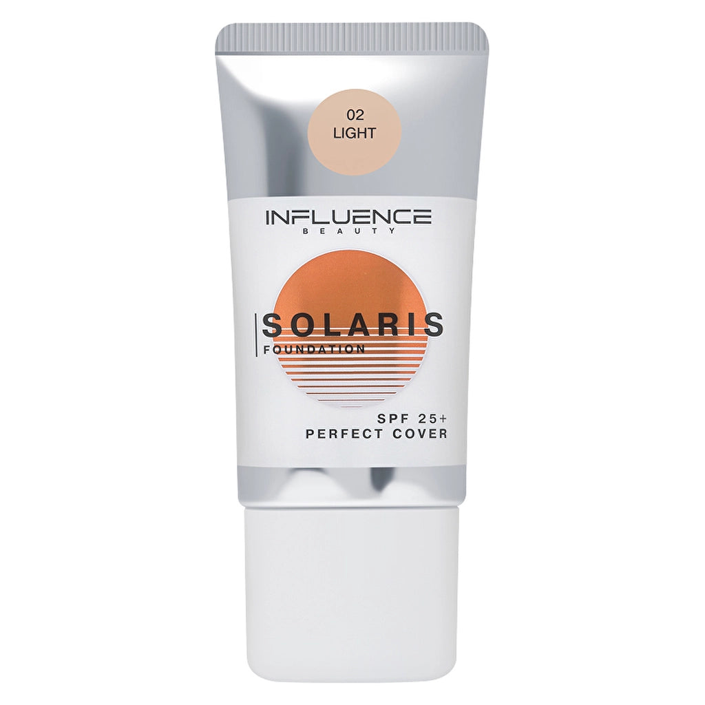 Influence Beauty Foundation SPF 25 Solaris - Protective Foundation with Sun Protection Factor 25