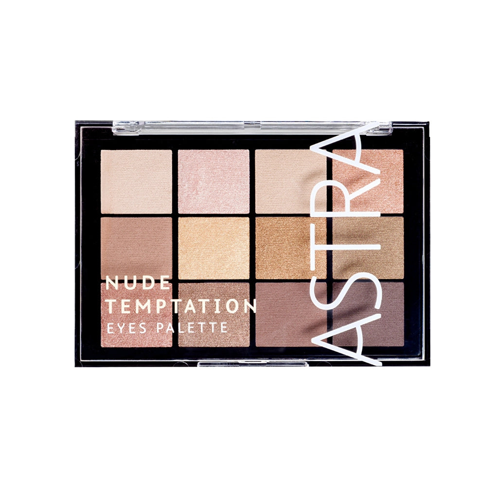 Astra 12-Piece Eyeshadow Palette Temptation