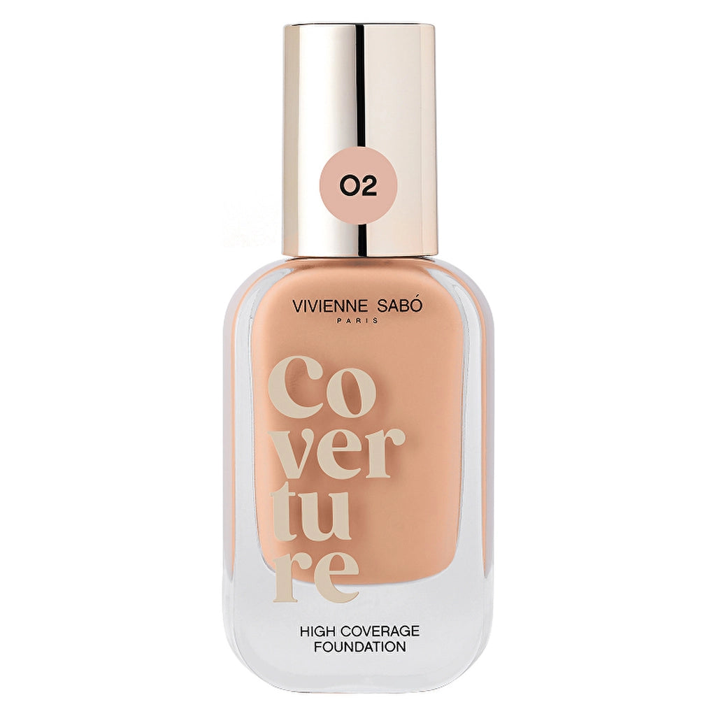 Vivienne Sabo Coverture High Coverage Foundation - Full Coverage & Natural Matte Finish