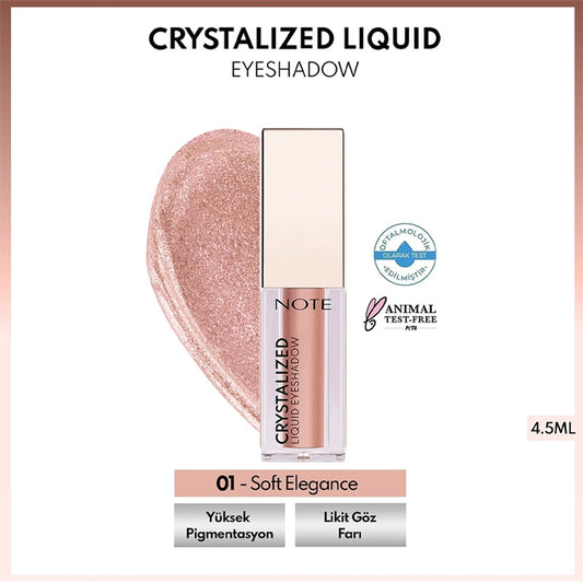 Note Crystalized Liquid Eyeshadow Eye Shadow