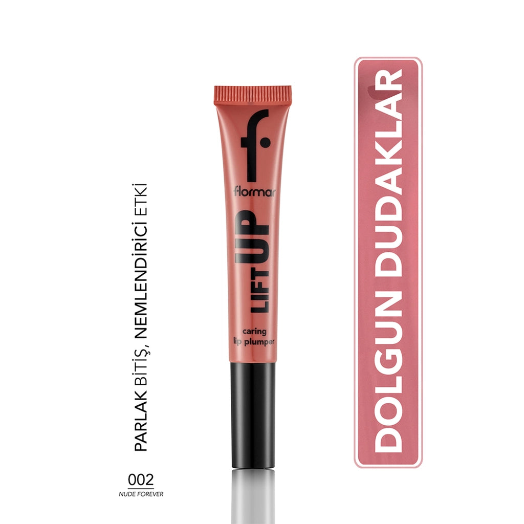 Flormar Lift Up Hyaluronic Acid Effect Plump Lip Gloss