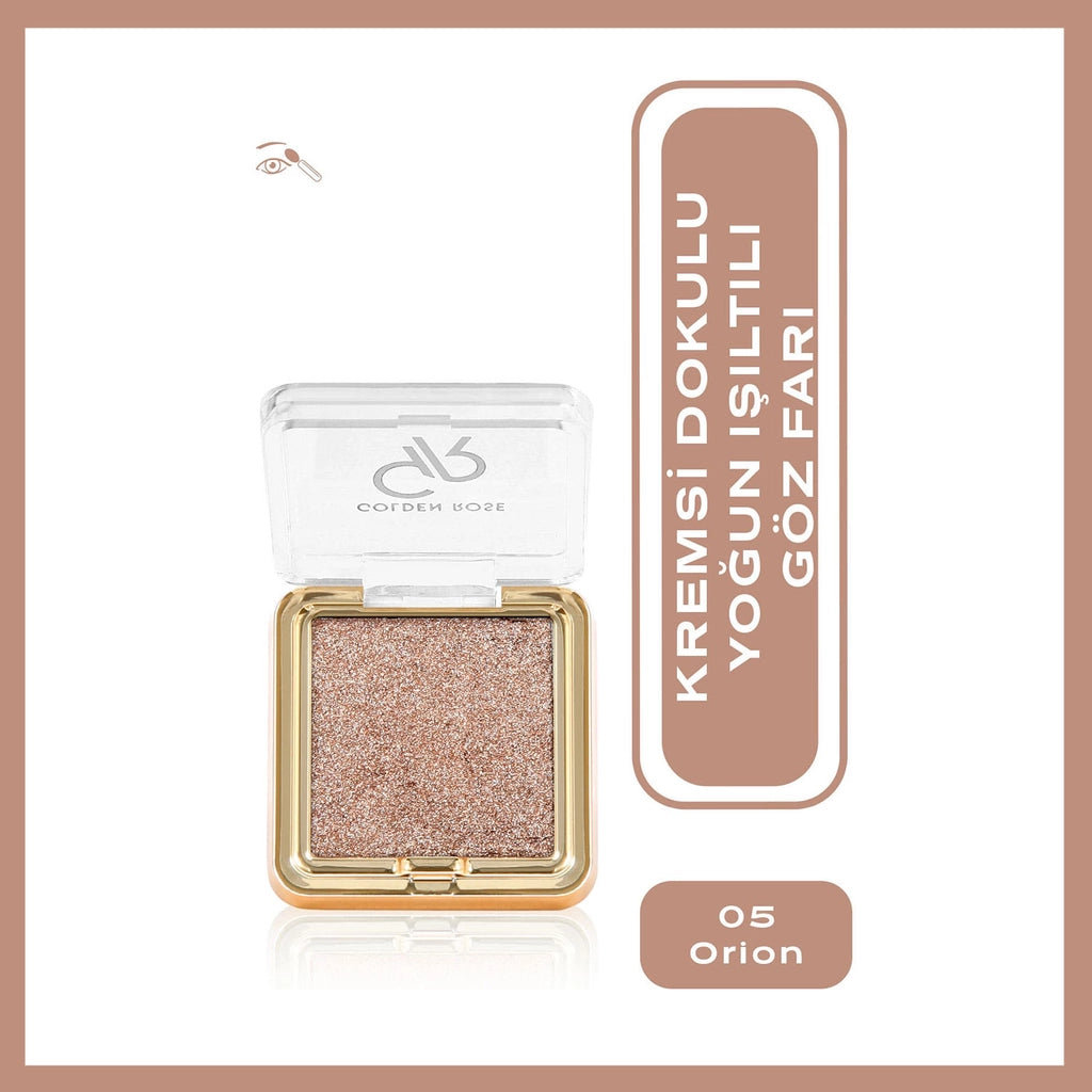Golden Rose Glitter Glow Eyeshadow Eye Shadow No:
