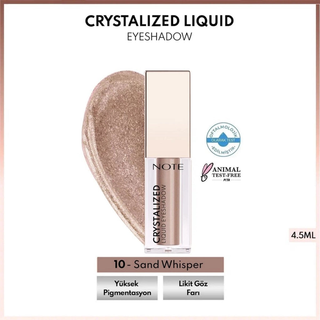 Note Crystalized Liquid Eyeshadow Eye Shadow