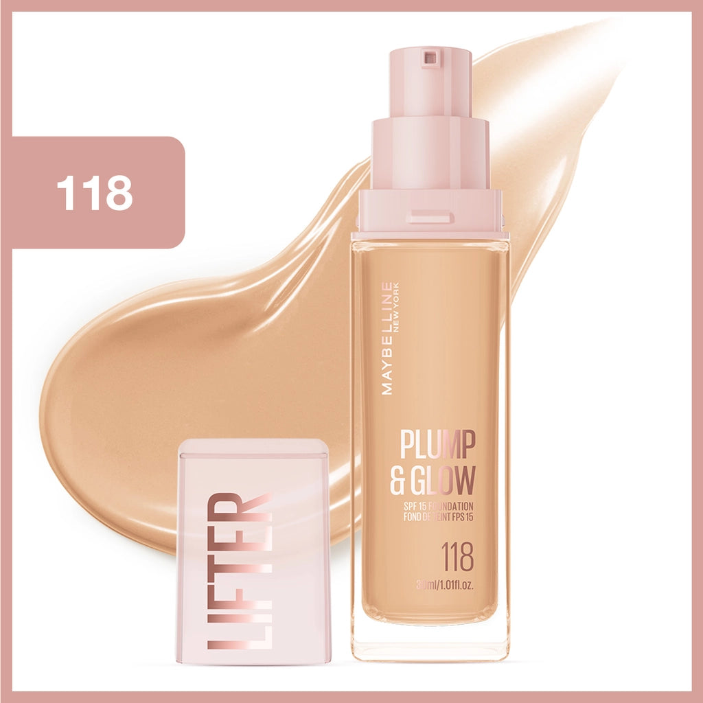 Maybelline New York Lifter Plump & Glow Illuminating Foundation