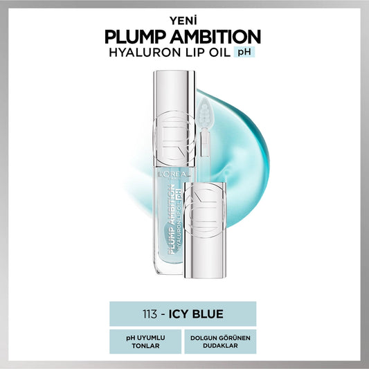 Loreal Paris Plump Ambition Hyaluron Lip Oil pH Lip Gloss
