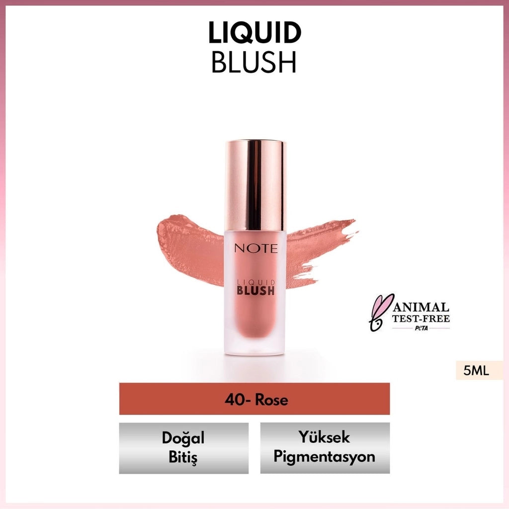 Note Liquid Blush Moisturizing Liquid Blush