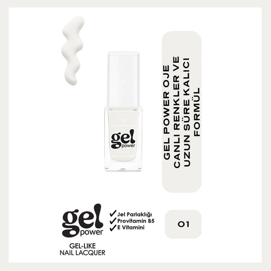 Golden Rose Power Gel Like Nail Polish No: