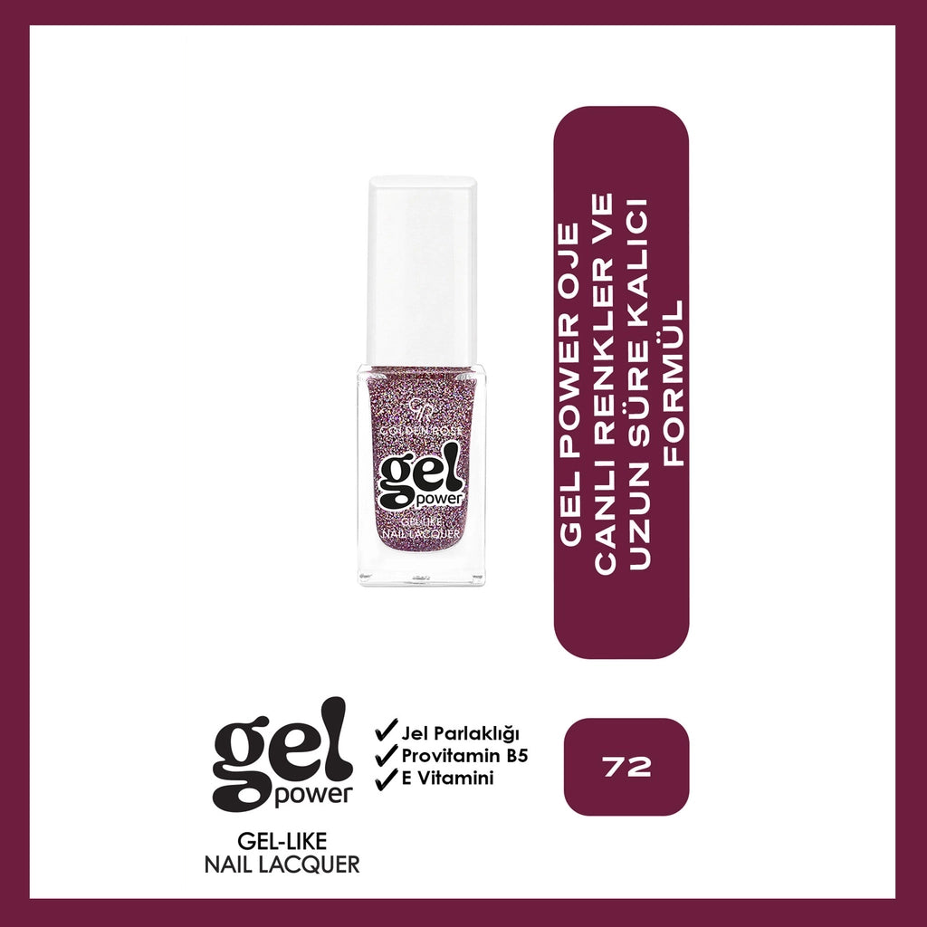 Golden Rose Power Gel Like Nail Polish No: