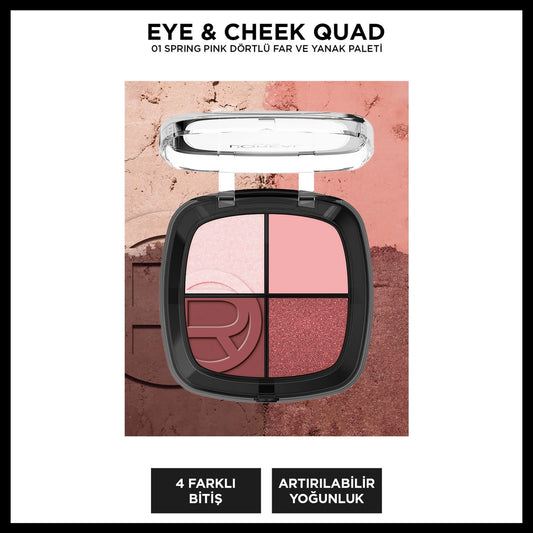 Loreal Paris Eye & Cheek Quad Eyeshadow and Cheek Palette
