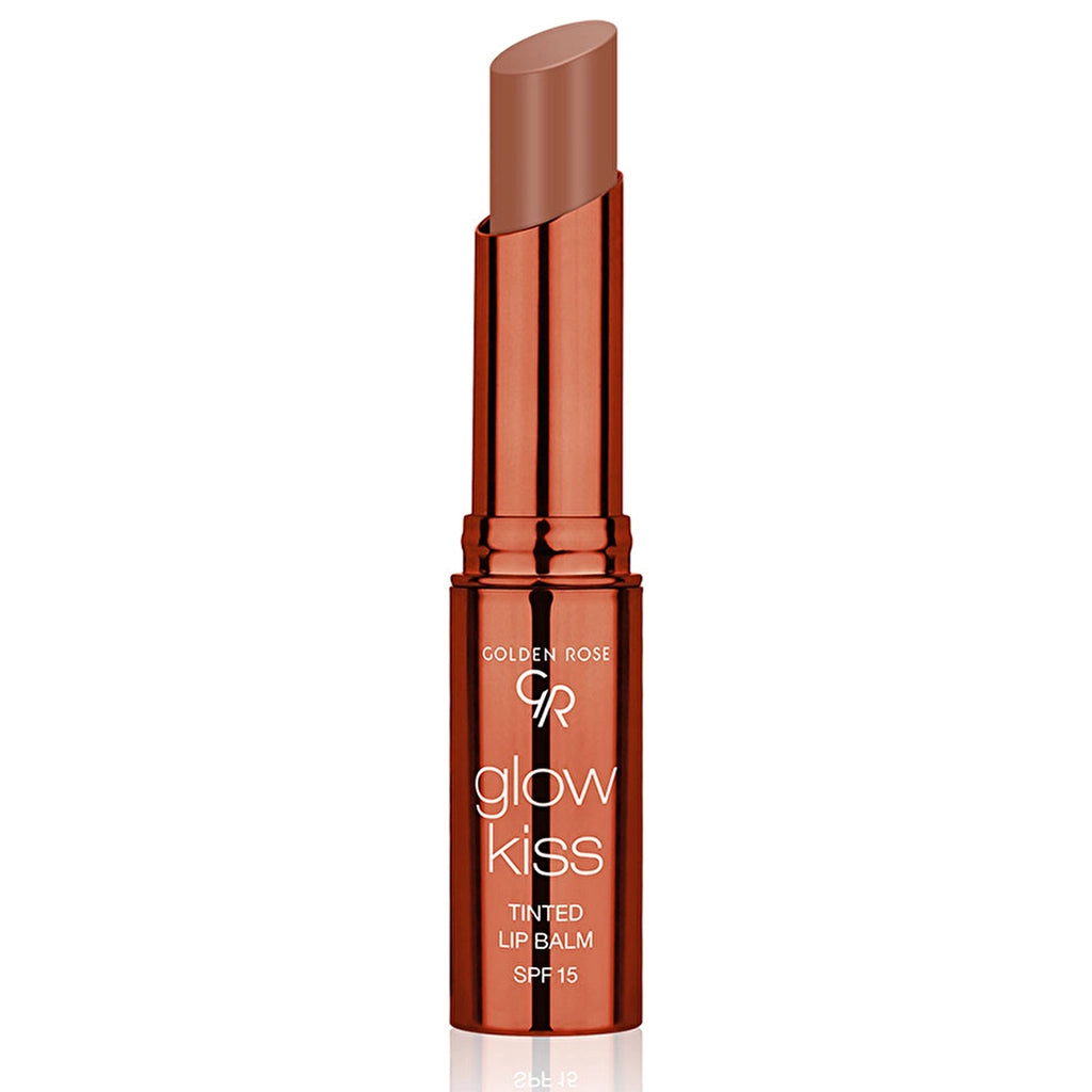 Golden Rose Glow Kiss Tinted Lip Balm Lipstick