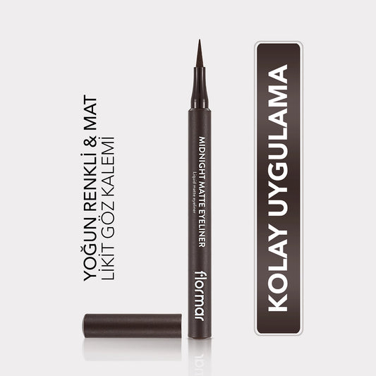 Flormar Midnight Matte Eyeliner