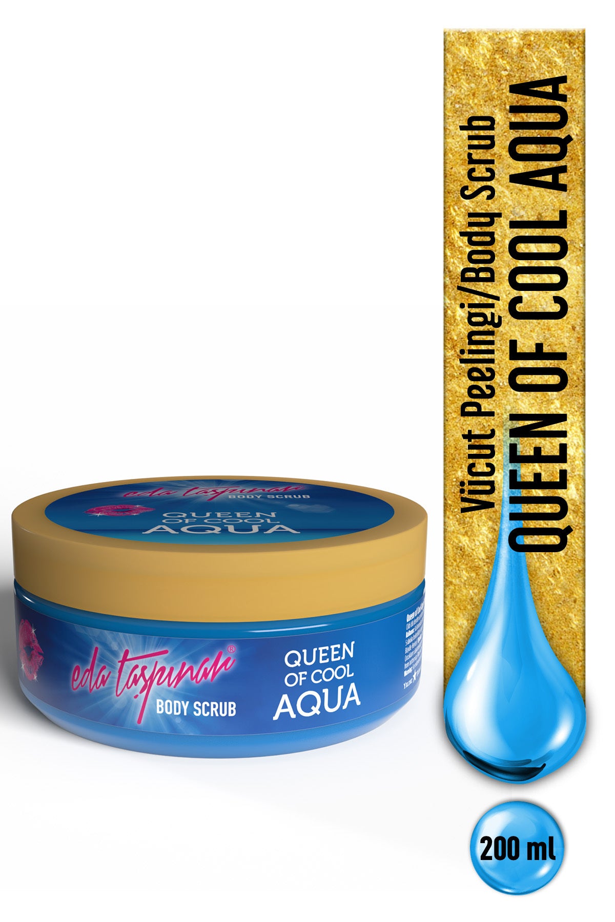 Queen Of Cool Aqua Body Peeling – Fresh Effect & Lively Skin Appearance 300 gr