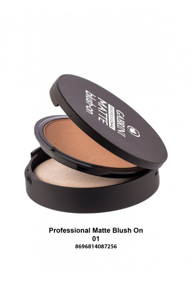 GABRINI Professional Matte Blush On 01
