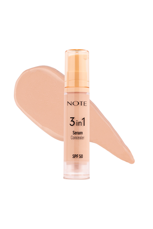 3-in-1 Serum Concealer 00 Light SPF 50 Moisturizing and Brightening Under-Eye Concealer