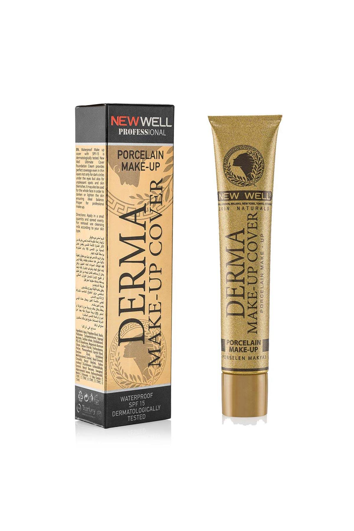 New Well Derma Make-Up Cover Foundation - 04 Copper