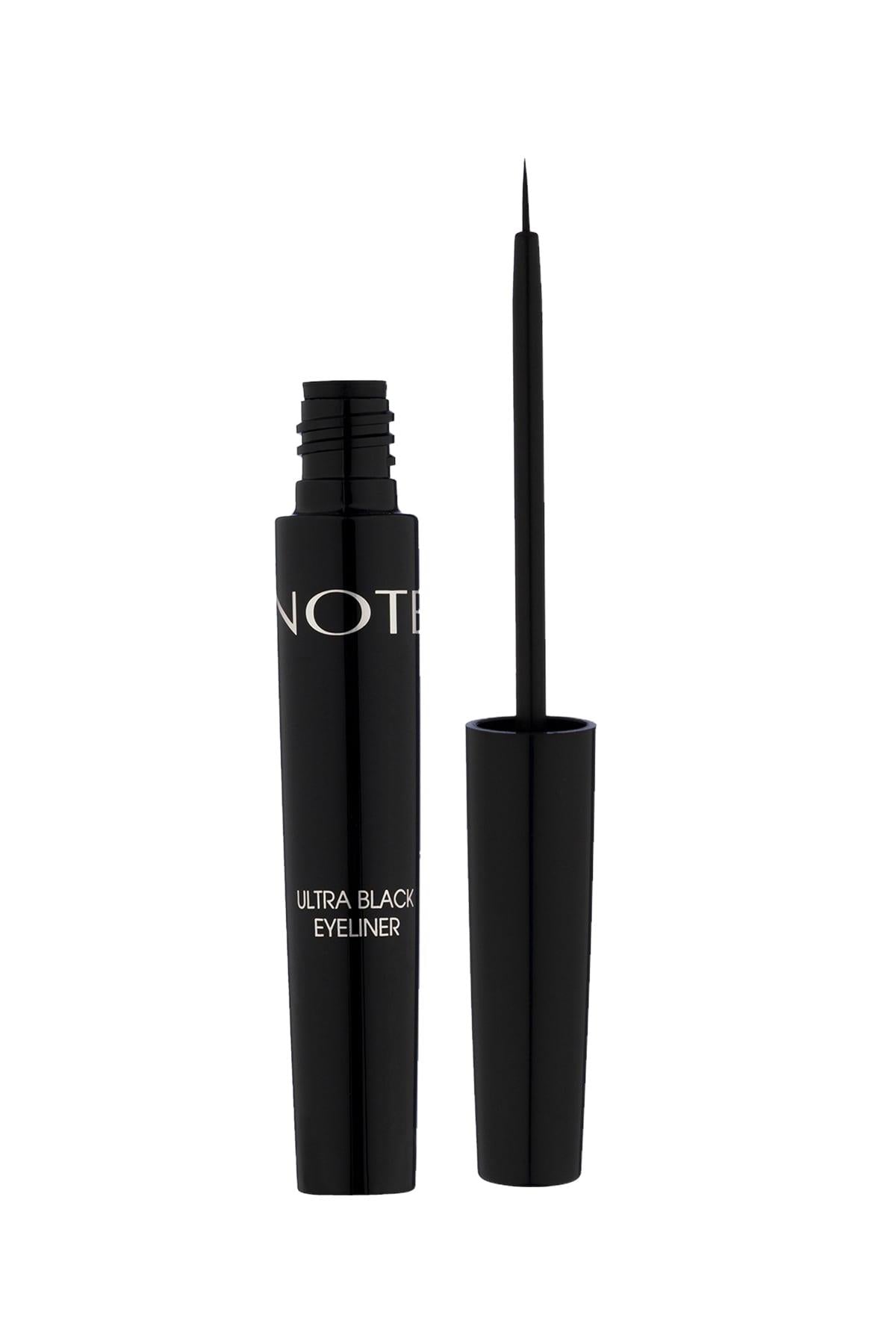 Note Ultra Black Eyeliner with Bristle Brush Tip