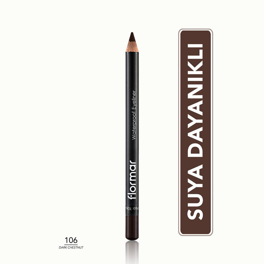 Flormar Waterproof and Intensely Pigmented Matte Eye Pencil