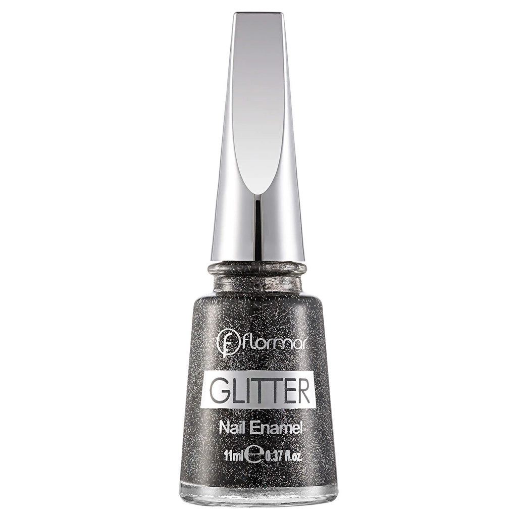 Flormar Glitter Translucent Glitter Nail Polish GL40 Golden Orchid
