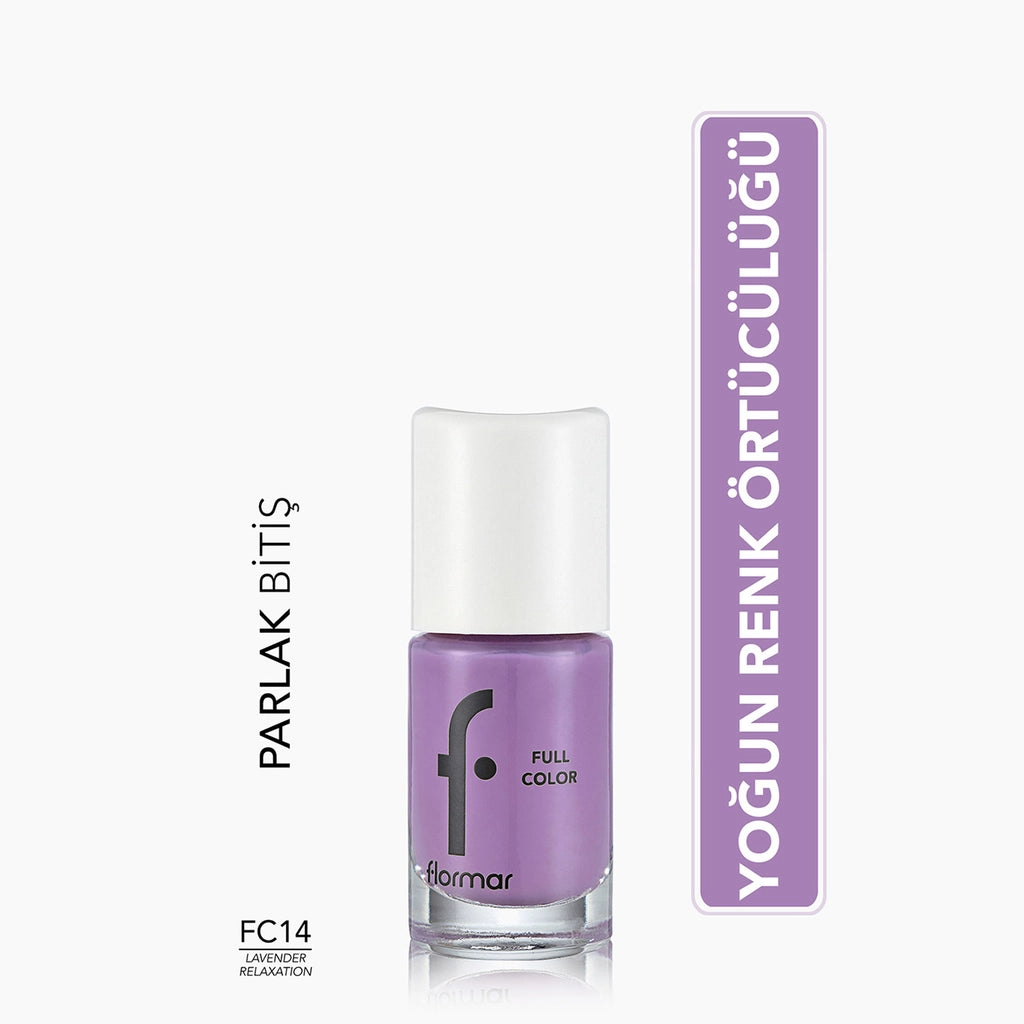 Flormar Full Color Extra Intense Pigmented Nail Polish FC26 King Of the Bets
