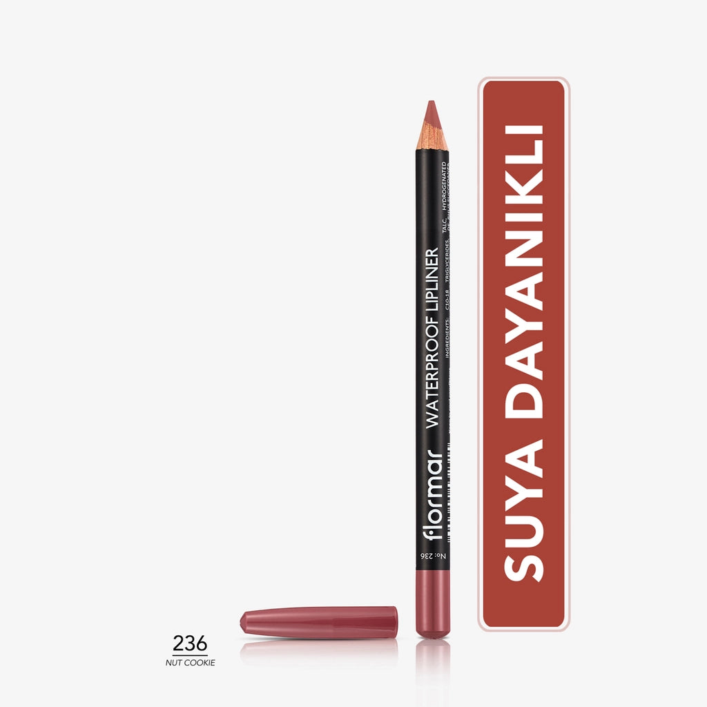 Flormar Waterproof and Intensely Pigmented Matte Lip Pencil