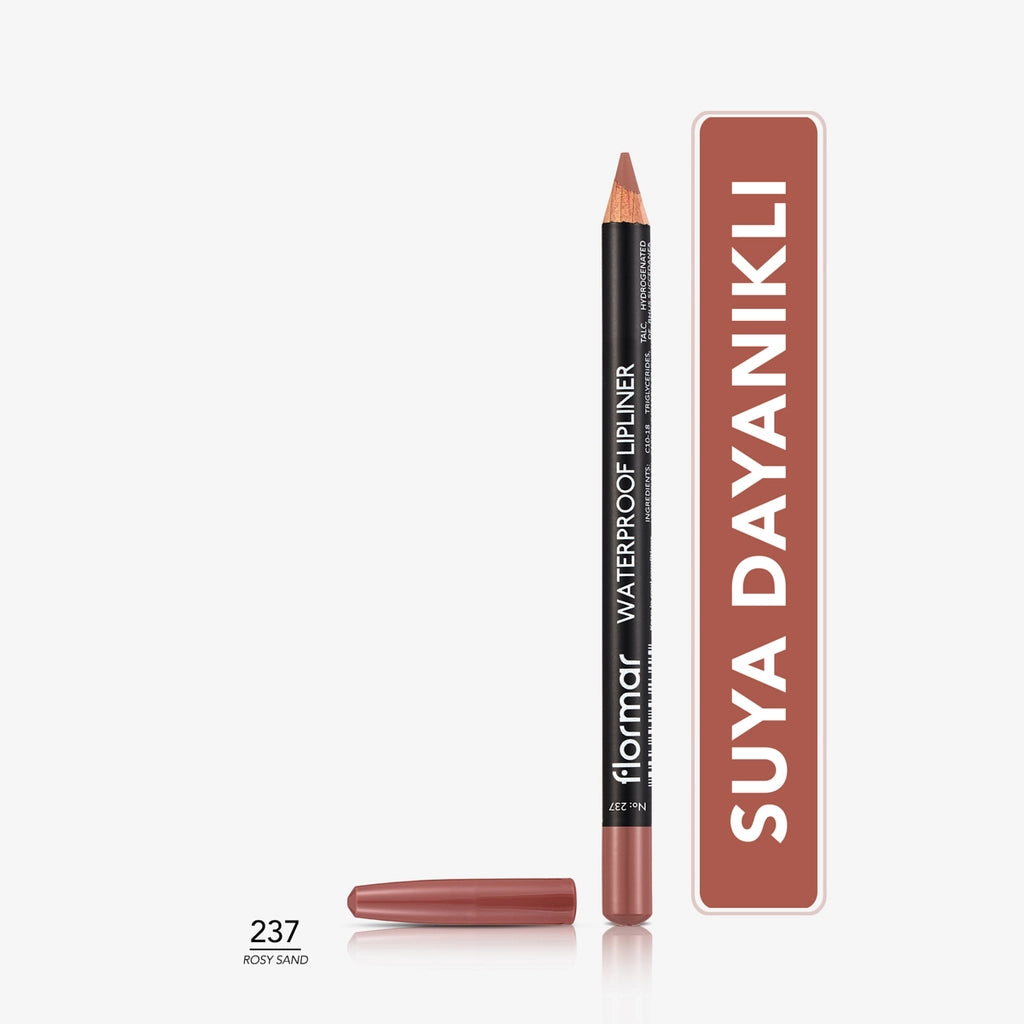 Flormar Waterproof and Intensely Pigmented Matte Lip Pencil