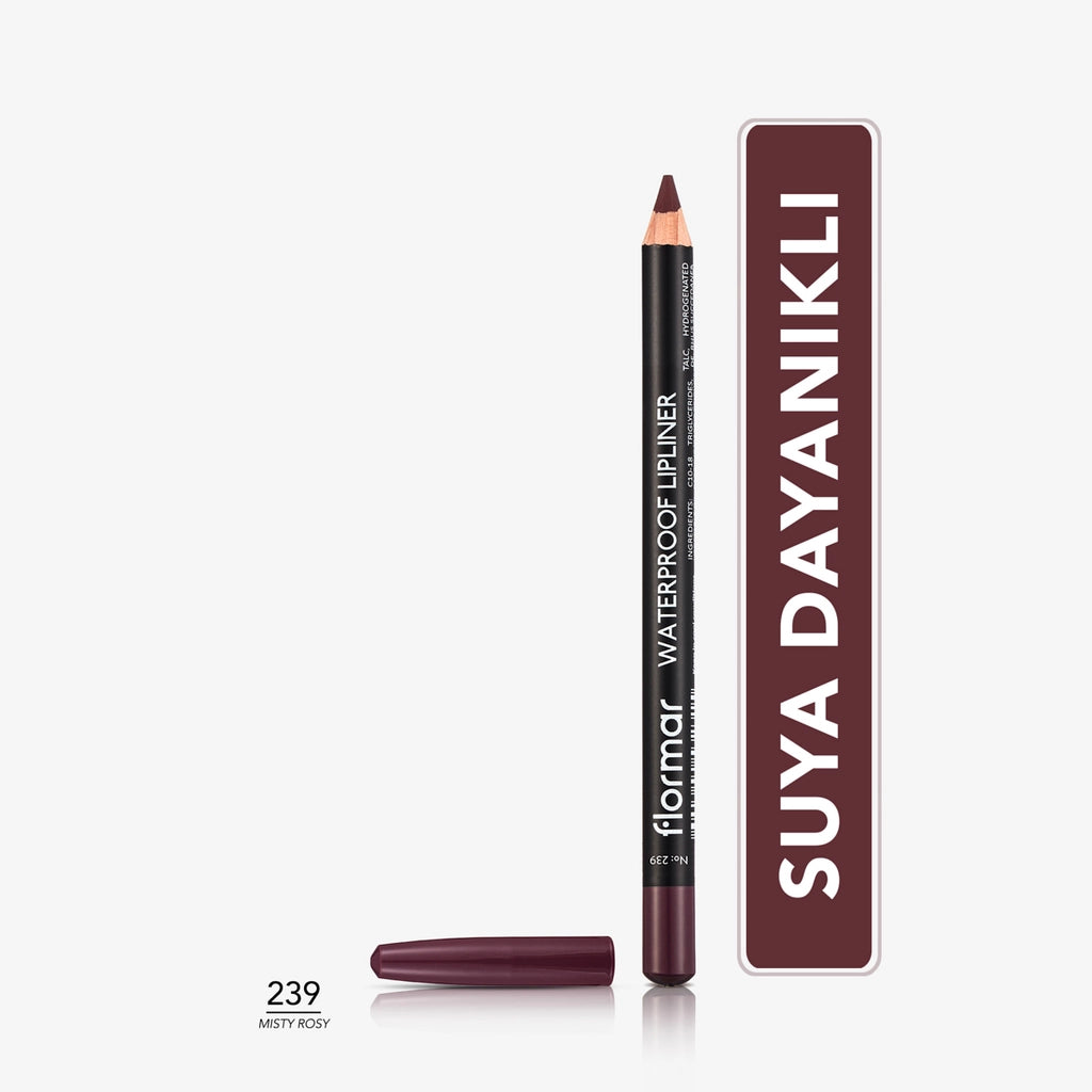 Flormar Waterproof and Intensely Pigmented Matte Lip Pencil