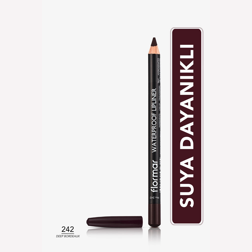 Flormar Waterproof and Intensely Pigmented Matte Lip Pencil