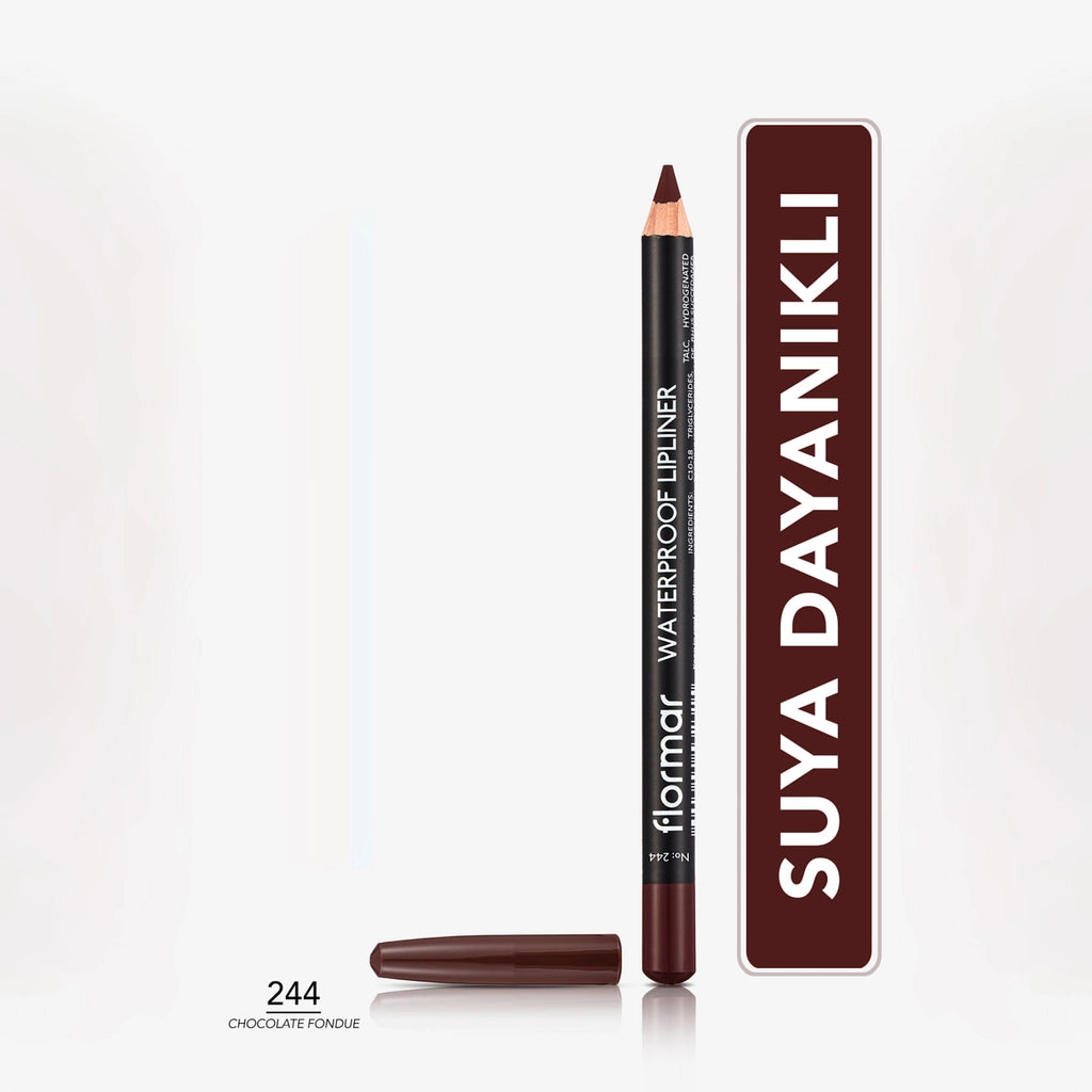 Flormar Waterproof and Intensely Pigmented Matte Lip Pencil