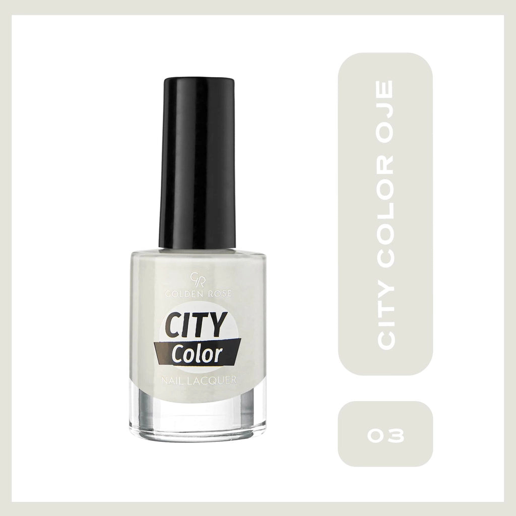 Golden Rose City Color Nail Lacquer Nail Polish