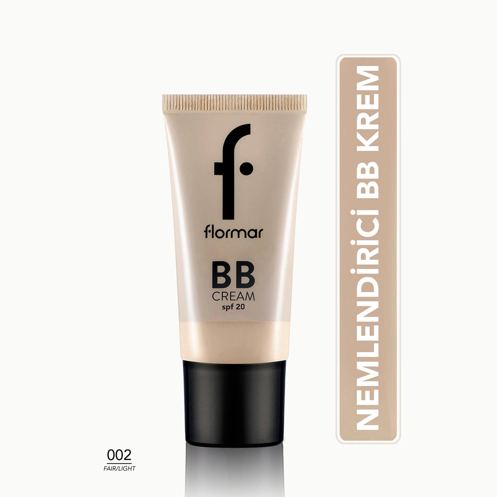 Flormar Creamy Textured SPF20 BB Cream 002 Fair/Light: Cool Undertone