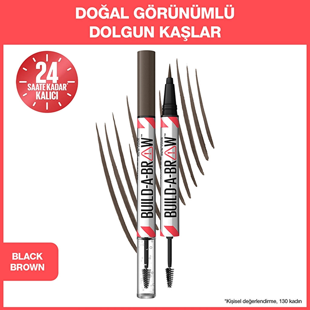Maybelline New York Build a Brow 2 in 1 Eyebrow Pencil and Gel