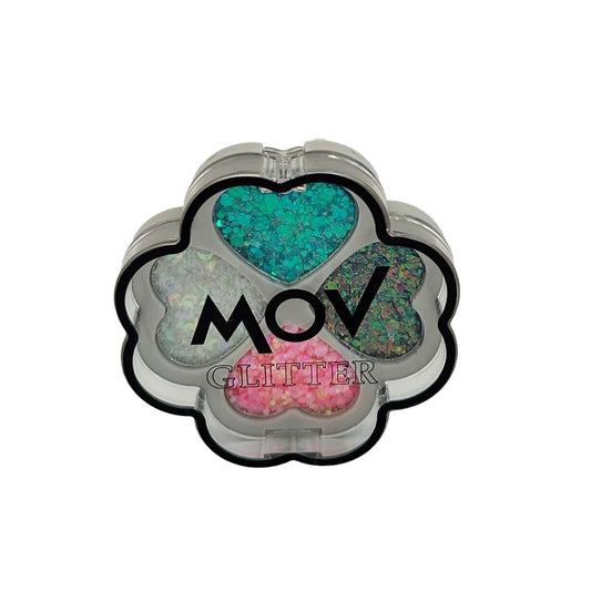 Mov Glitter Clover Eyeshadow Palette