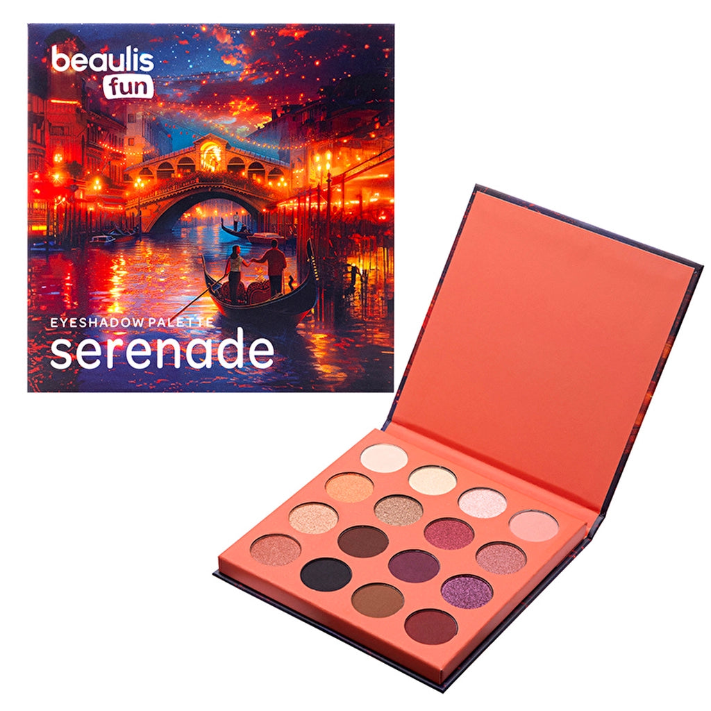 Beaulis Fun Serenade 16-Piece Eyeshadow Palette