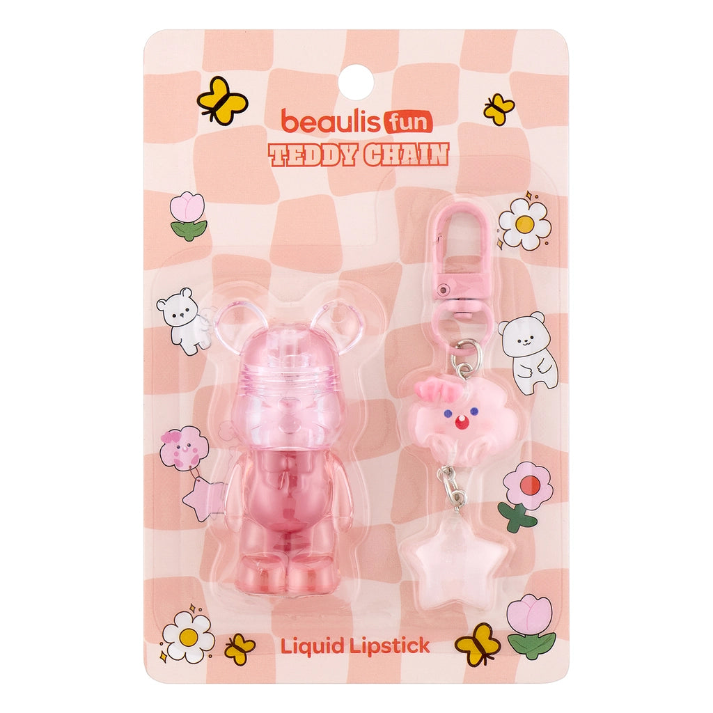 Beaulis Fun Teddy Chain Liquid Lipstick