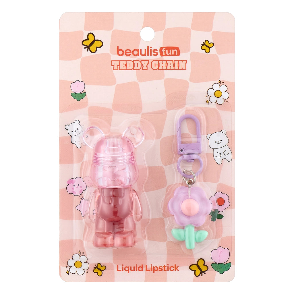 Beaulis Fun Teddy Chain Liquid Lipstick