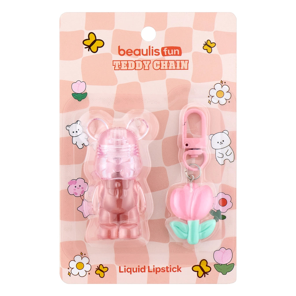 Beaulis Fun Teddy Chain Liquid Lipstick