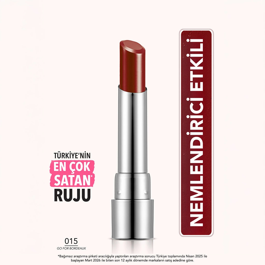 Flormar Sheer Up Moisturizing Effect Semi-Transparent Lipstick