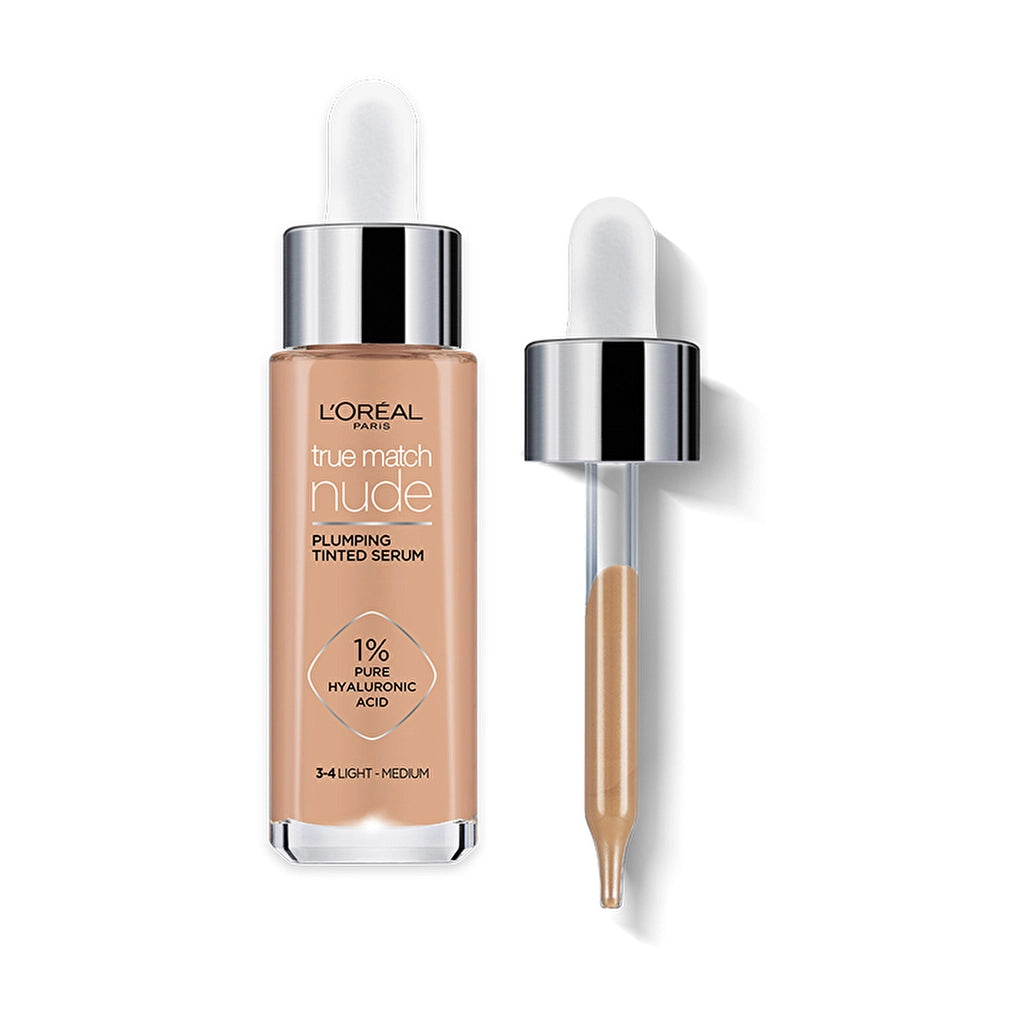 Loreal Paris True Match Nude Foundation Serum 1-2 Rosy Light