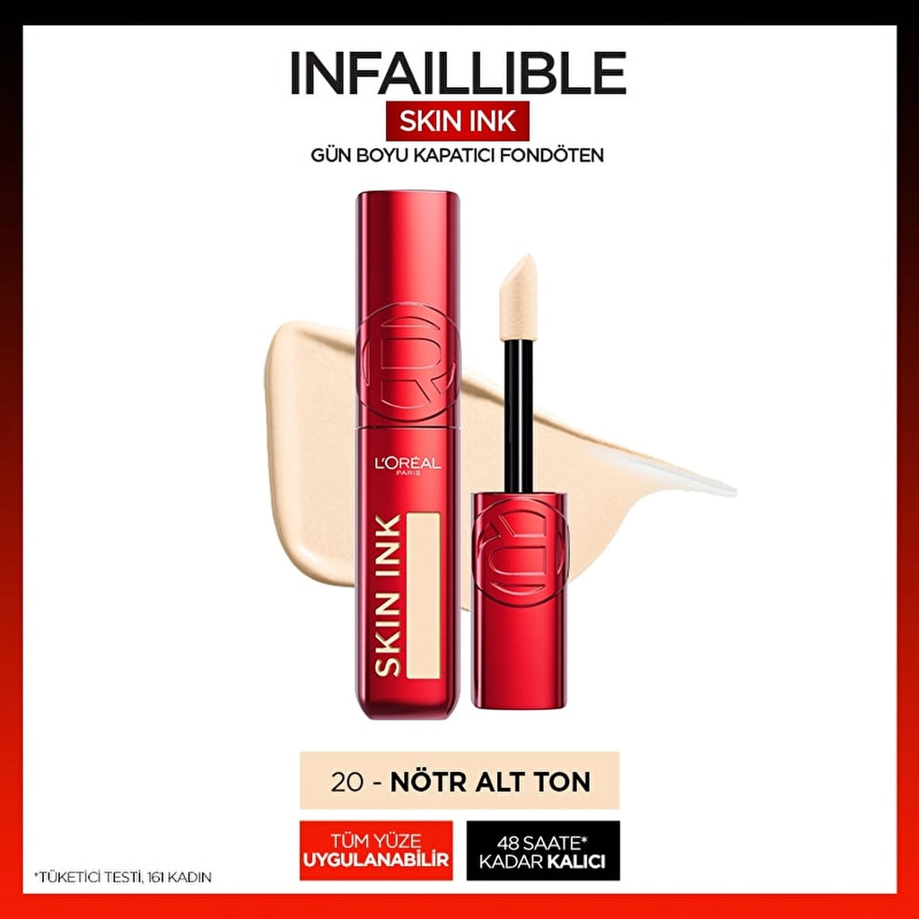 Loreal Paris Skin Ink All Day Covering Foundation